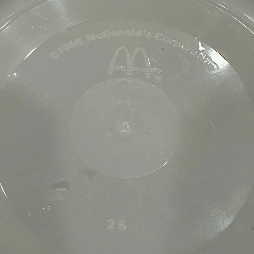 McDonald's 1980’s vintage 2 Happy Meal ghost face Buckets